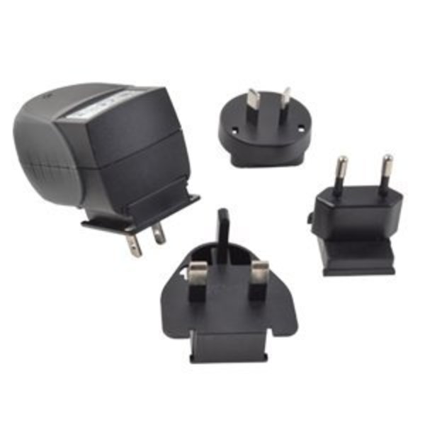 Cui Inc Wall Mount Ac Adapters Ac-Dc, 24 Vdc, 625 Ma, Sw, Multi-Blade, A/E/N/B Blades, P5 Center Pos, Level EMMA240063-P5P-IC